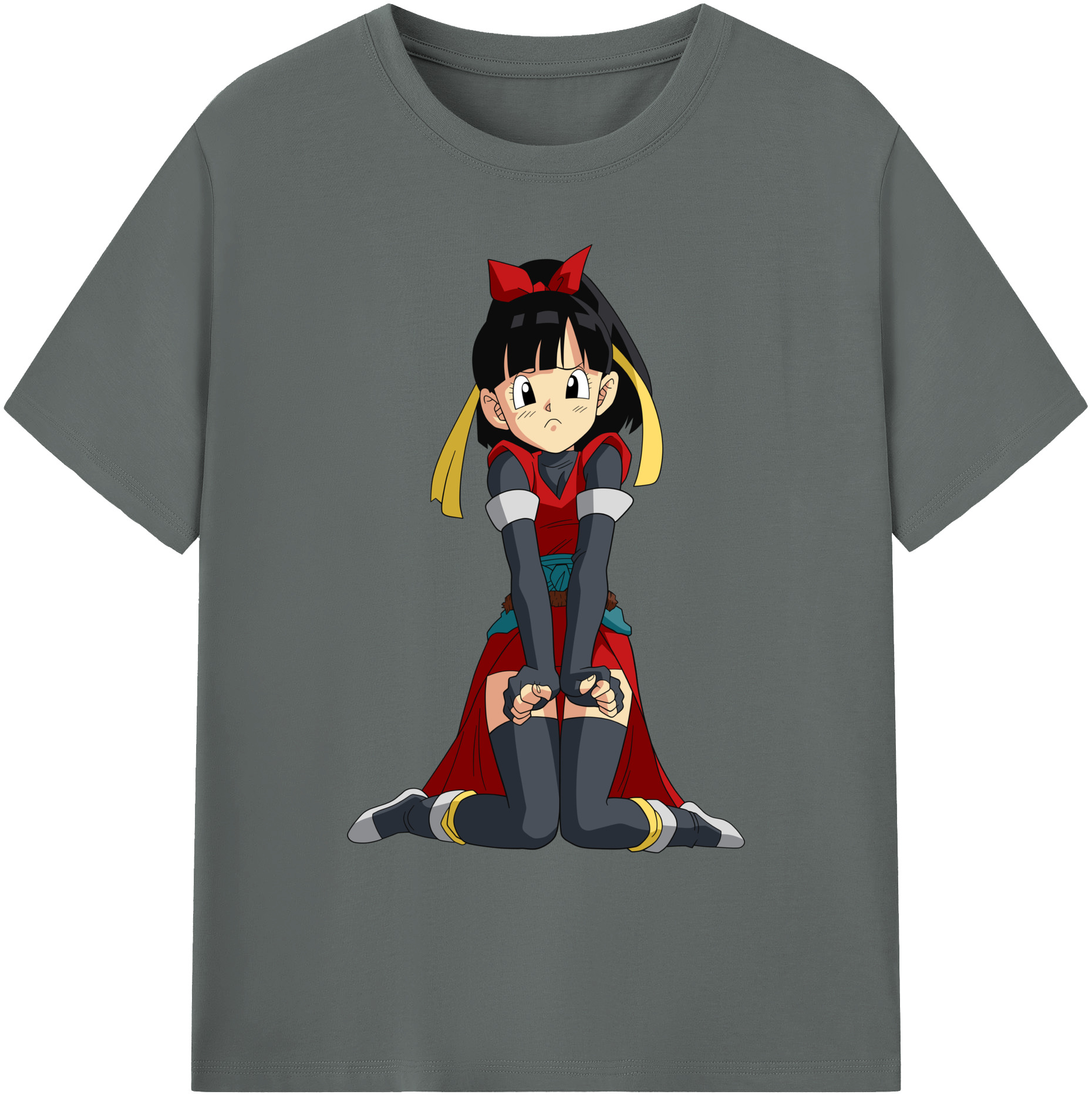 （画像用） ドラゴンボール パン DRAGON BALL Pan 綿100％ メンズ半袖Tシャツ｜肌触りやわらか＆通気性